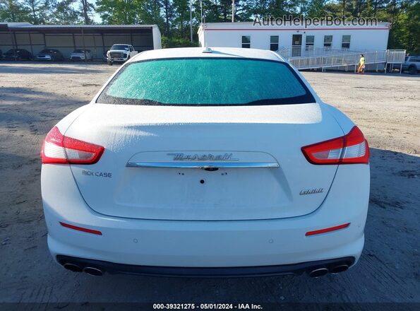 ZAM57XSA9J1300367 2018 MASERATI GHIBLI Белый 