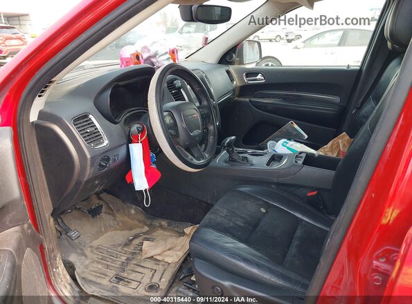 1C4RDJDG4JC232139 2018 DODGE DURANGO Red Front interior view