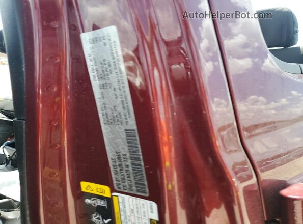 1C6JJTAM0ML604972 2021 JEEP GLADIATOR Burgundy ძრავის განყოფილების ხედი