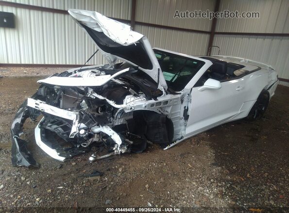 1G1FH3D78K0133192 2019 CHEVROLET CAMARO White Передня ліва чверть