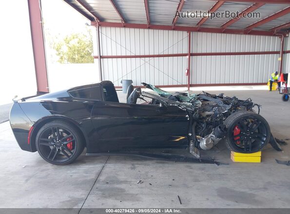 1G1YL2D77G5119294 2016 CHEVROLET CORVETTE Black Vista interior trasera