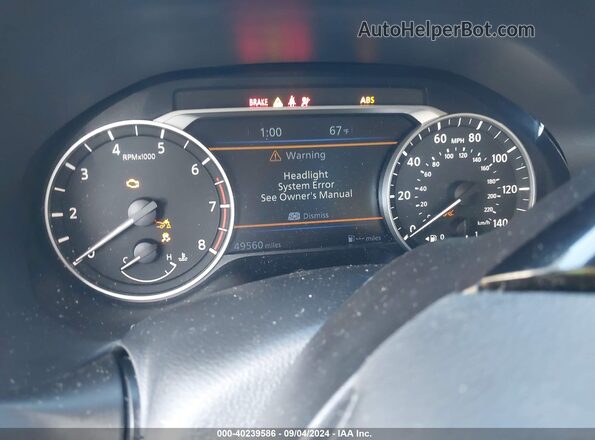 1N4BL4FWXLN309880 2020 NISSAN ALTIMA Gray უკანა სავარძლების ხედი