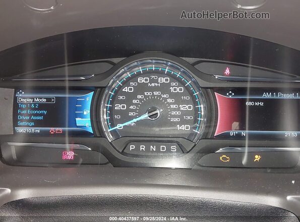 2FMGK5C81JBA01614 2018 FORD FLEX Black Հետևի նստատեղերի տեսք