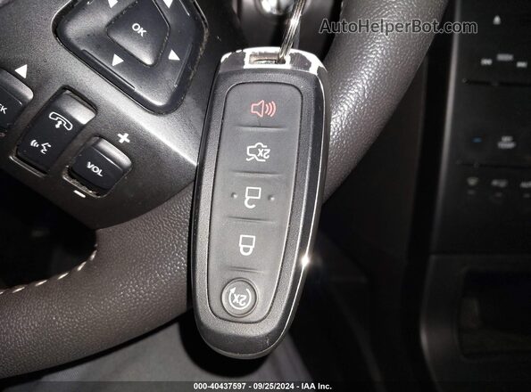 2FMGK5C81JBA01614 2018 FORD FLEX Black Առջևի վահանակի տեսք