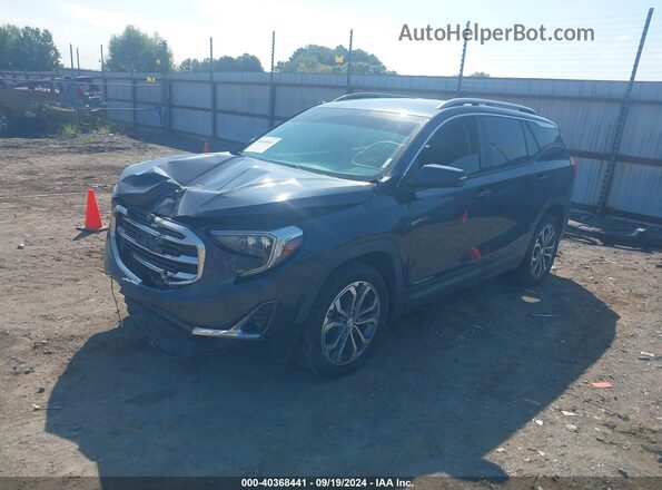 3GKALVEX9KL190745 2019 GMC TERRAIN Dark Blue Front left