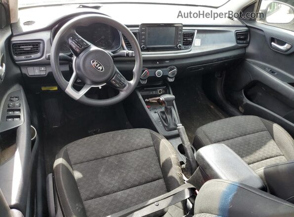 3KPA24AD7LE331788 2020 KIA RIO White Vista del salpicadero