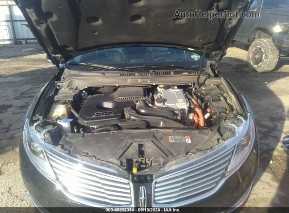 3LN6L2LU0GR603113 2016 LINCOLN MKZ HYBRID Черный Вид сзади