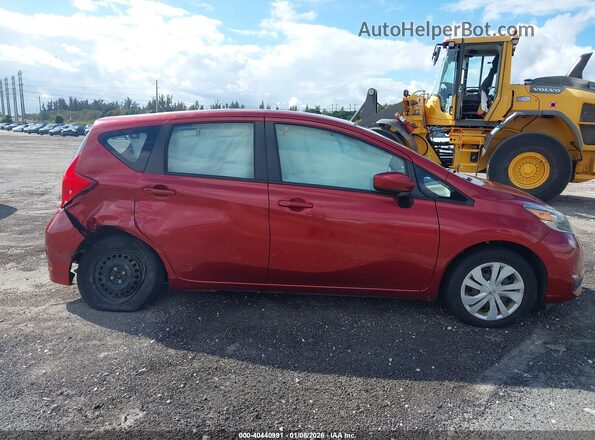 3N1CE2CP9KL365322 2019 NISSAN VERSA NOTE Red Rear interior view