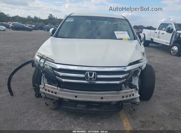 5FNYF5H34HB011318 2017 HONDA PILOT Белый Вид спереди