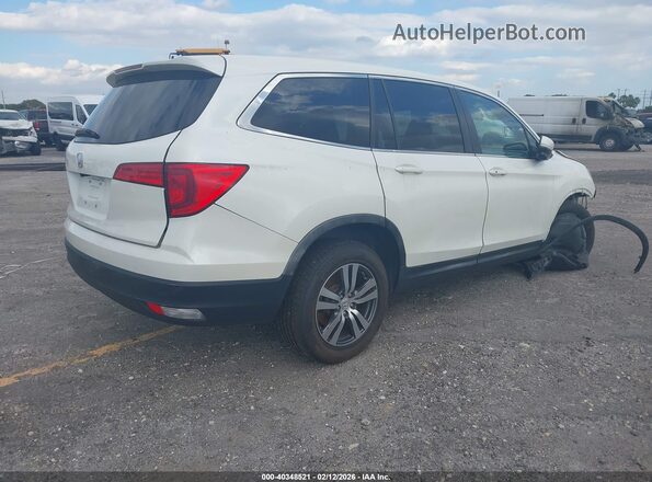 5FNYF5H34HB011318 2017 HONDA PILOT Белый Задняя правая четверть