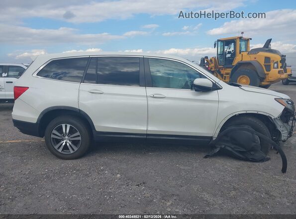 5FNYF5H34HB011318 2017 HONDA PILOT Белый Панорамный вид салона 360°