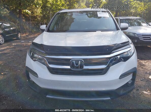 5FNYF5H59MB011651 2021 HONDA PILOT White Vista del cuadro de instrumentos