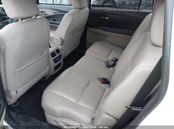 5FNYF6H53MB094161 2021 HONDA PILOT White Widok naklejki z numerem VIN