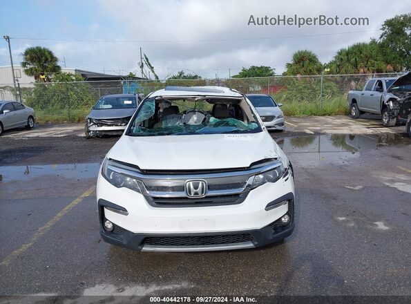 5FNYF6H53MB094161 2021 HONDA PILOT White Widok z przodu