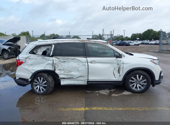 5FNYF6H53MB094161 2021 HONDA PILOT White Widok zestawu wskaźników