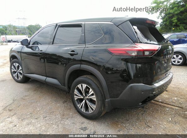5N1AT3BB0MC776530 2021 NISSAN ROGUE Black Trasero izquierdo