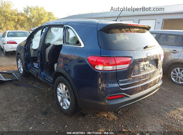 5XYPGDA55HG322490 2017 KIA SORENTO Blue Tył lewy