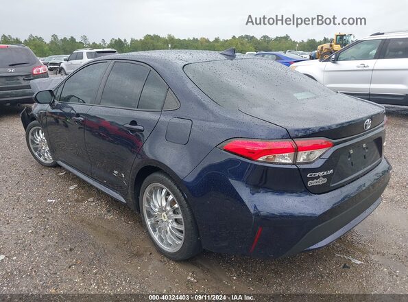 5YFEPMAEXMP227484 2021 TOYOTA LL Dark Blue Задня ліва чверть