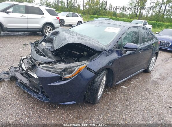 5YFEPMAEXMP227484 2021 TOYOTA LL Dark Blue Передня ліва чверть