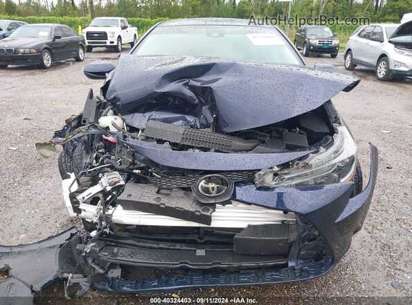 5YFEPMAEXMP227484 2021 TOYOTA LL Dark Blue Вид щитка приладів