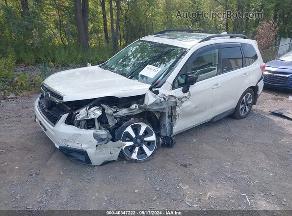 JF2SJAGC0HH508253 2017 SUBARU FORESTER 2.5 Белый Передняя левая четверть