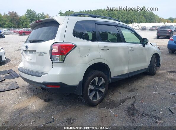 JF2SJAGC0HH508253 2017 SUBARU FORESTER 2.5 Белый Задняя правая четверть