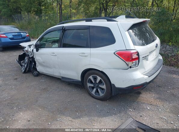 JF2SJAGC0HH508253 2017 SUBARU FORESTER 2.5 Белый Задняя левая четверть