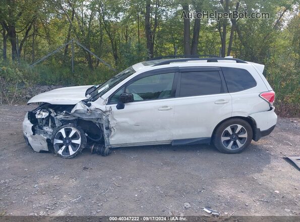 JF2SJAGC0HH508253 2017 SUBARU FORESTER 2.5 Белый Вид задней части салона