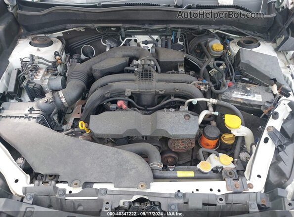 JF2SJAGC0HH508253 2017 SUBARU FORESTER 2.5 Белый Вид сзади