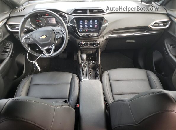 KL79MVSL7PB181917 2023 CHEVROLET TRAILBLAZER Gray Вид панелі приладів
