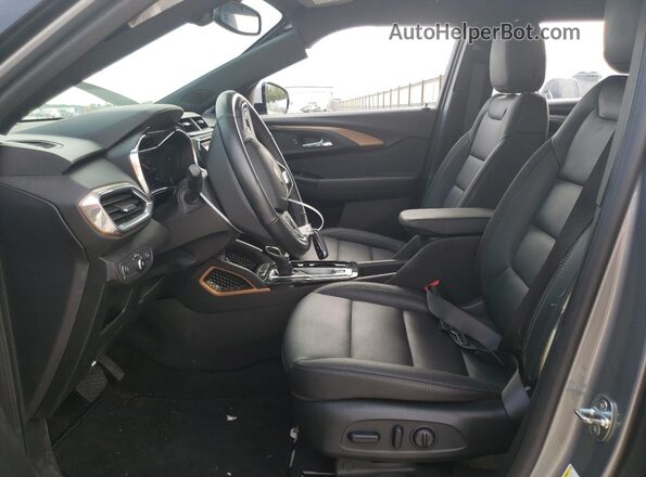 KL79MVSL7PB181917 2023 CHEVROLET TRAILBLAZER Gray Вид салону спереду