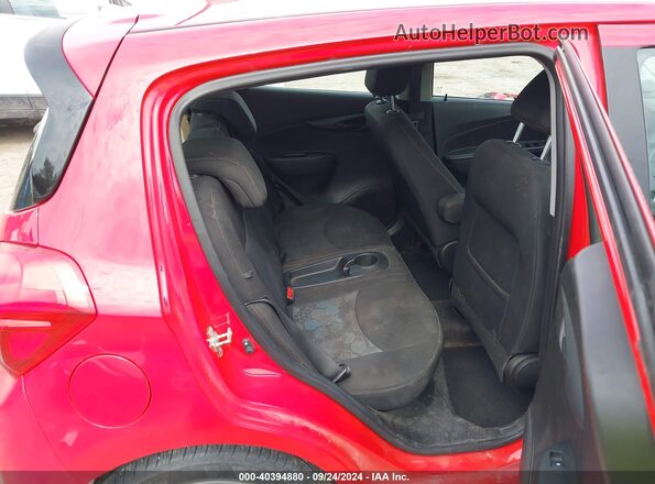 KL8CD6SA4JC435512 2018 CHEVROLET SPARK Red VIN კოდის სტიკერის ხედი