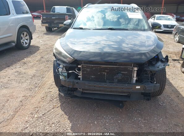 KM8J33A44HU528798 2017 HYUNDAI TUCSON Black წინა პანელის ხედი