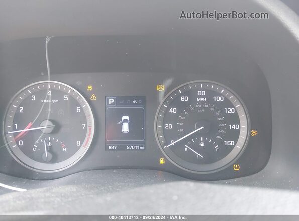 KM8J33A44HU528798 2017 HYUNDAI TUCSON Black უკანა სავარძლების ხედი