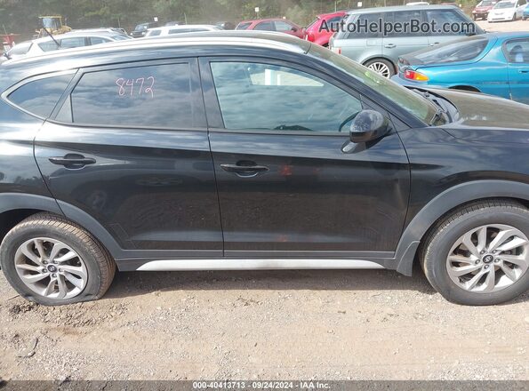 KM8J33A44HU528798 2017 HYUNDAI TUCSON Black ხელსაწყოთა პანელის ხედი
