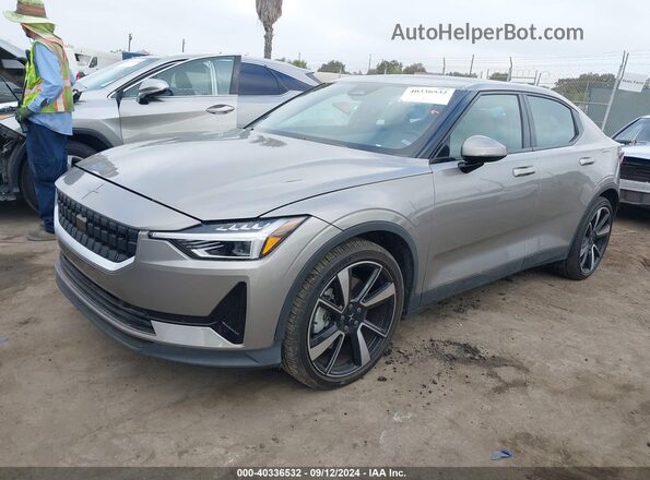 LPSED3KA1NL059896 2022 POLESTAR 2 Gray Передня ліва чверть