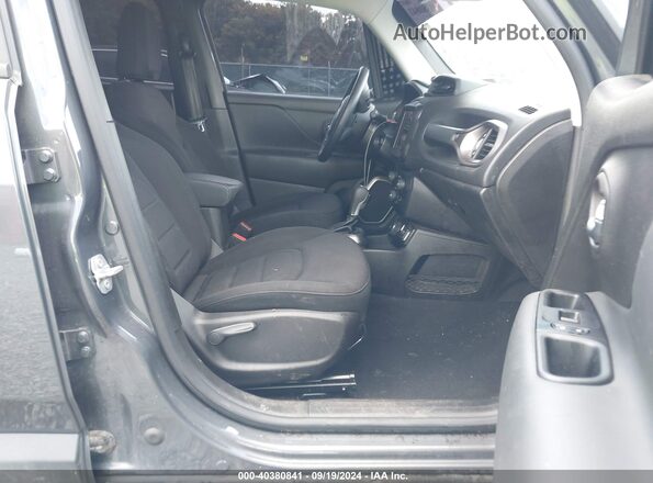 ZACNJDB10NPN44724 2022 JEEP RENEGADE Gray Front interior view