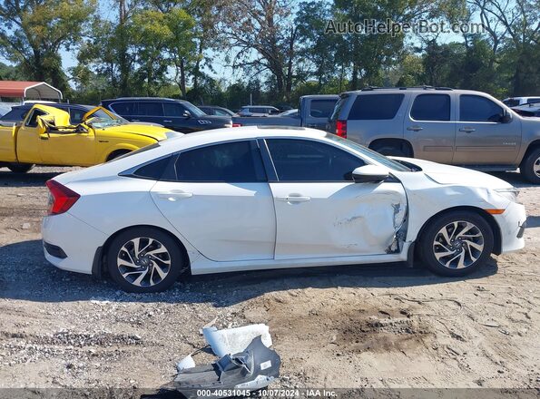 19XFC2F75JE014180 2018 HONDA CIVIC White ხელსაწყოთა პანელის ხედი