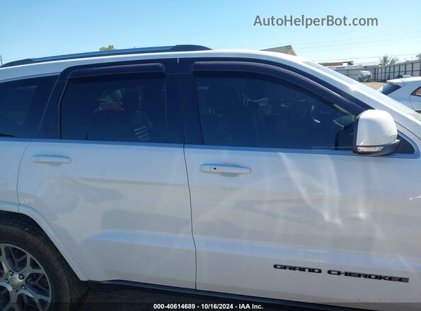 1C4RJFBG9JC224725 2018 JEEP GRAND CHEROKEE White Widok wnętrza z tyłu