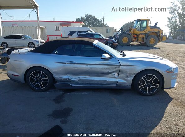 1FATP8UH4J5142434 2018 FORD MUSTANG Gray უკანა სალონის ხედი