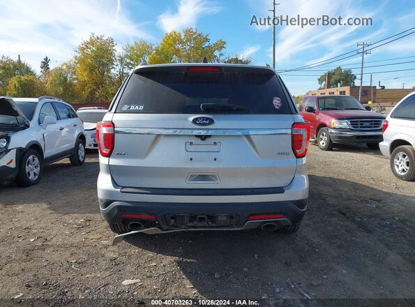 1FM5K8D80JGA24608 2018 FORD FORD EXPLORER Silver 