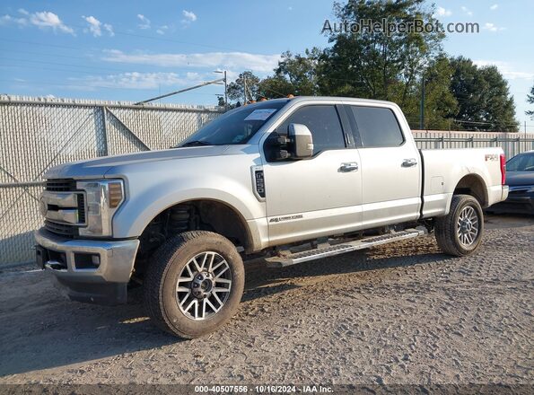 1FT7W2BT7KEC86418 2019 FORD F-250 Silver Front view