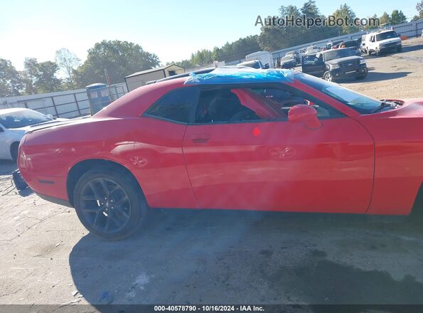 2C3CDZJG6LH230552 2020 DODGE CHALLENGER Red Vista interior trasera