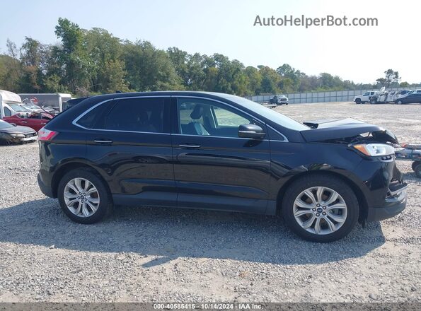 2FMPK3K95LBA90315 2020 FORD EDGE Black Rear interior view