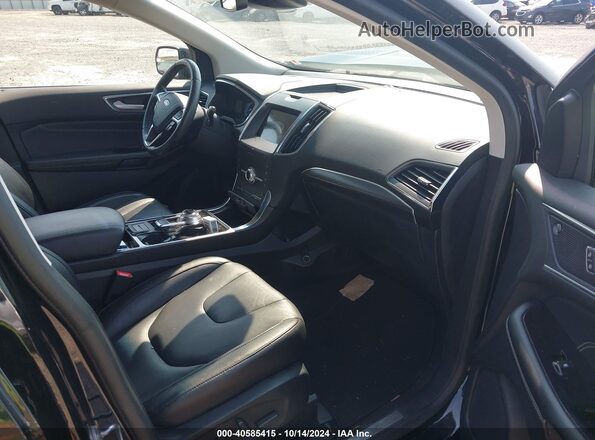 2FMPK3K95LBA90315 2020 FORD EDGE Black Front interior view