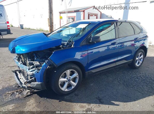2FMPK4G92LBA73647 2020 FORD EDGE Blue Front left