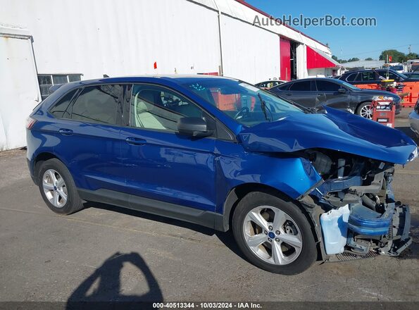 2FMPK4G92LBA73647 2020 FORD EDGE Blue Front view