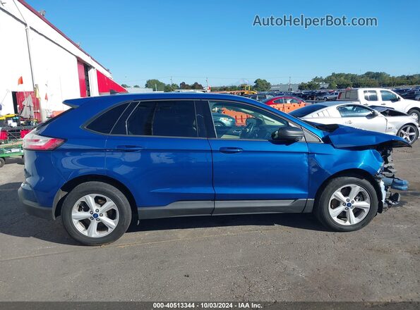 2FMPK4G92LBA73647 2020 FORD EDGE Blue Rear interior view