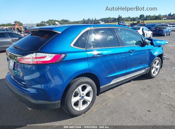 2FMPK4G92LBA73647 2020 FORD EDGE Blue Rear right