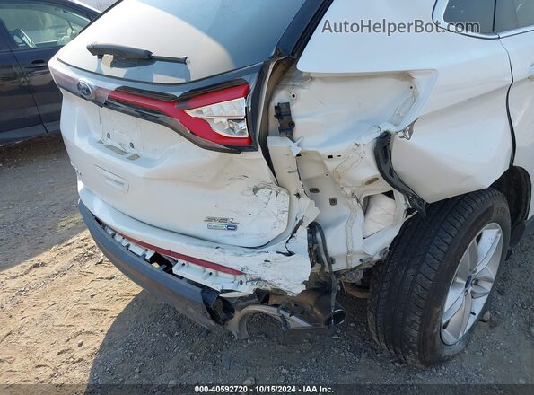 2FMPK4J95JBC44381 2018 FORD EDGE White Դիմացի տեսք